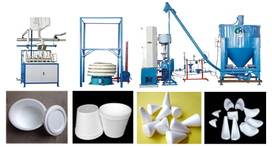 EPS foam cup machine