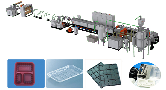 PET Foam Sheet Extruder