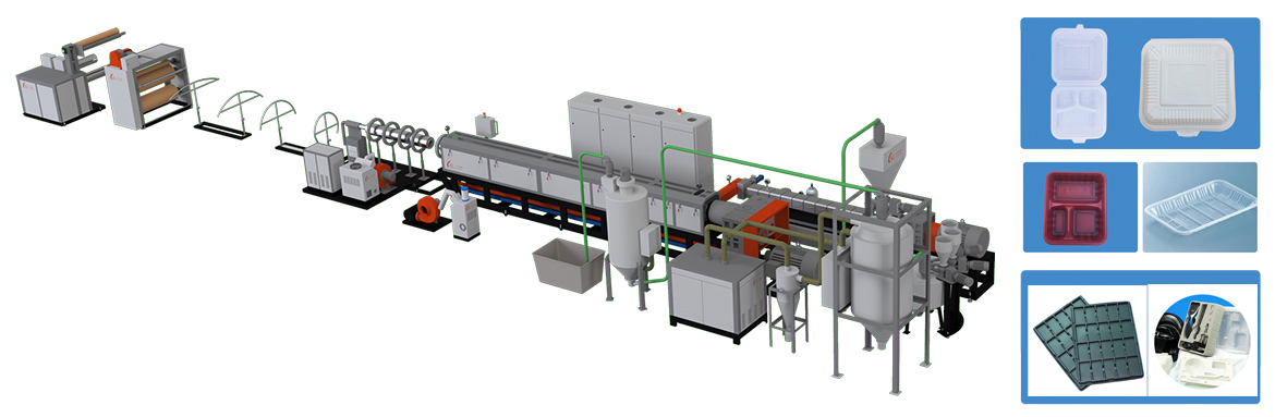 PET Foam Sheet Extruder